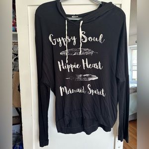 Lightweight fun hoodie